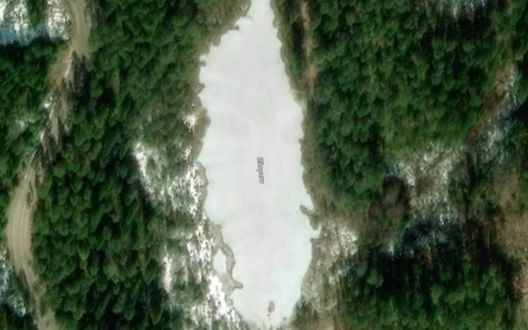 Satellite map of the Sikopuru