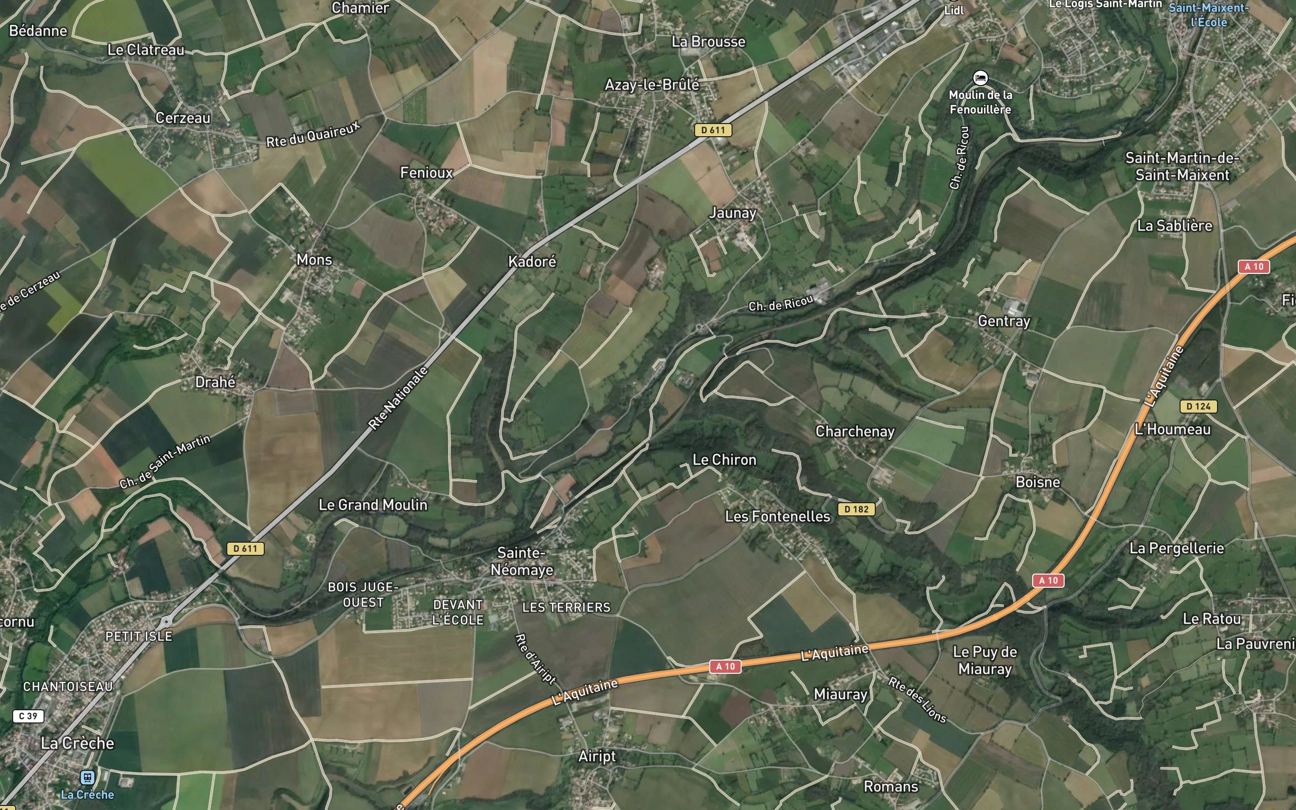 Ruisseau de l'Hermitain