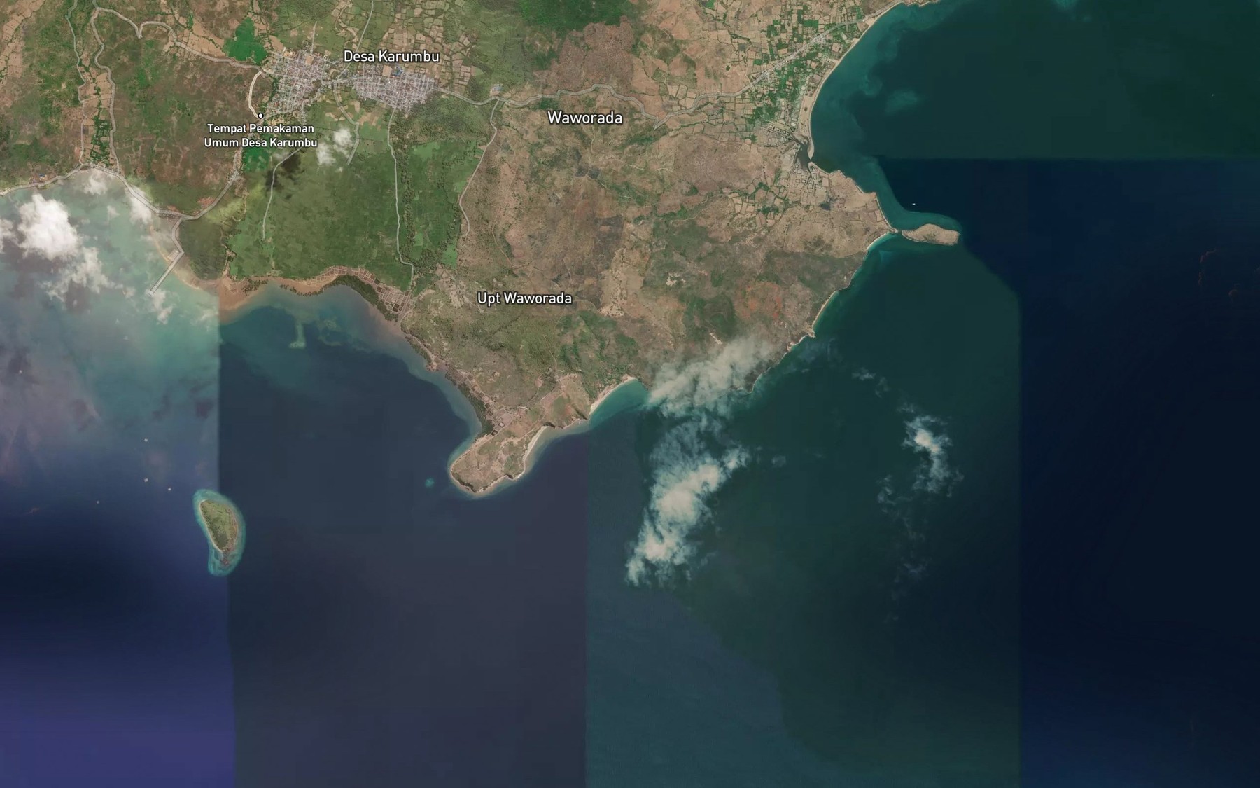 Satellite map of the So Leke