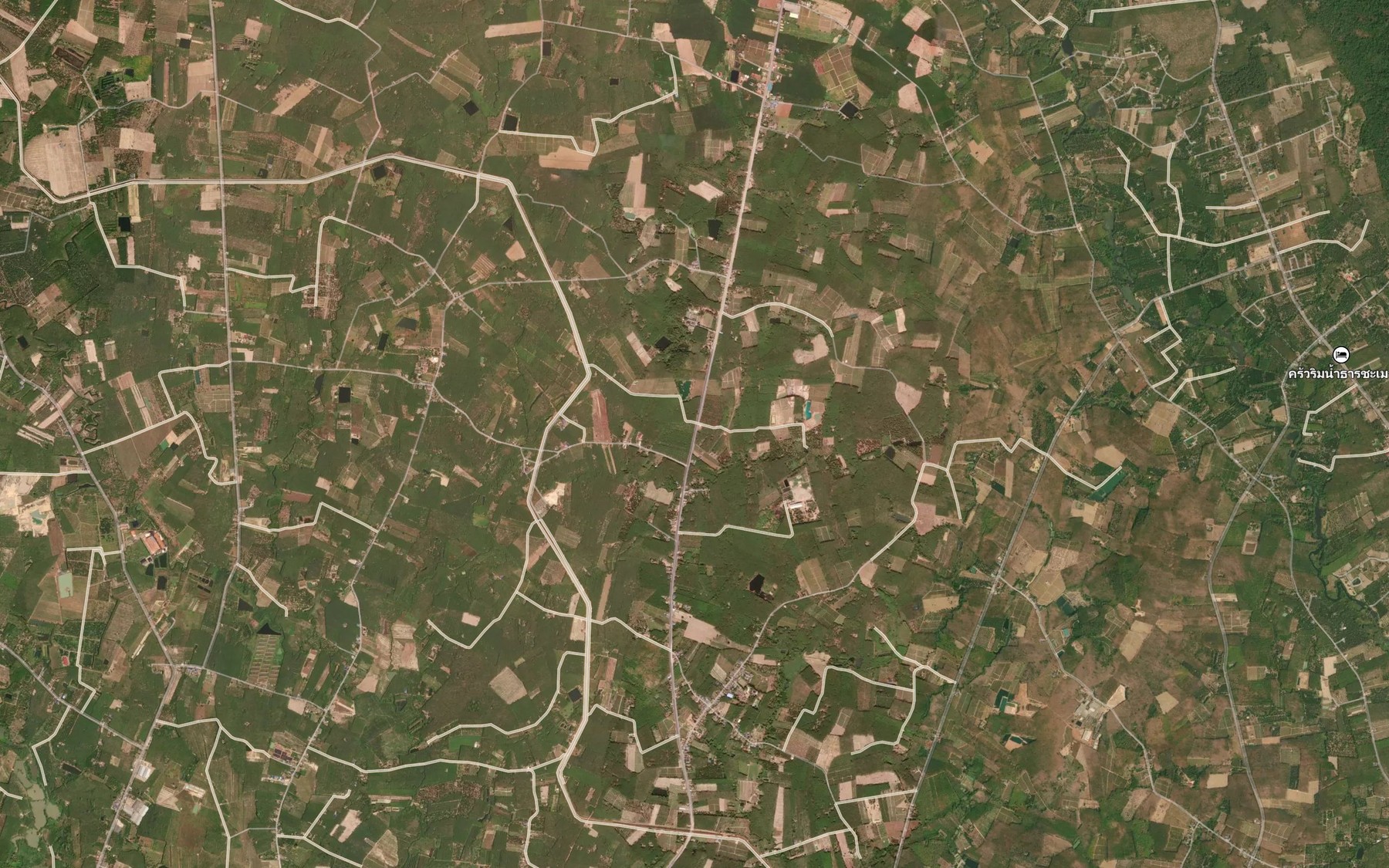 Satellite map of the Nong Pru