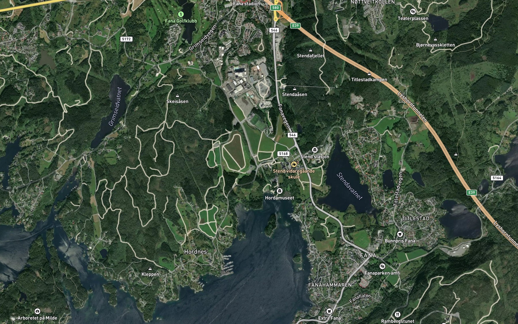 Satellite map of the Palamyrsbekken
