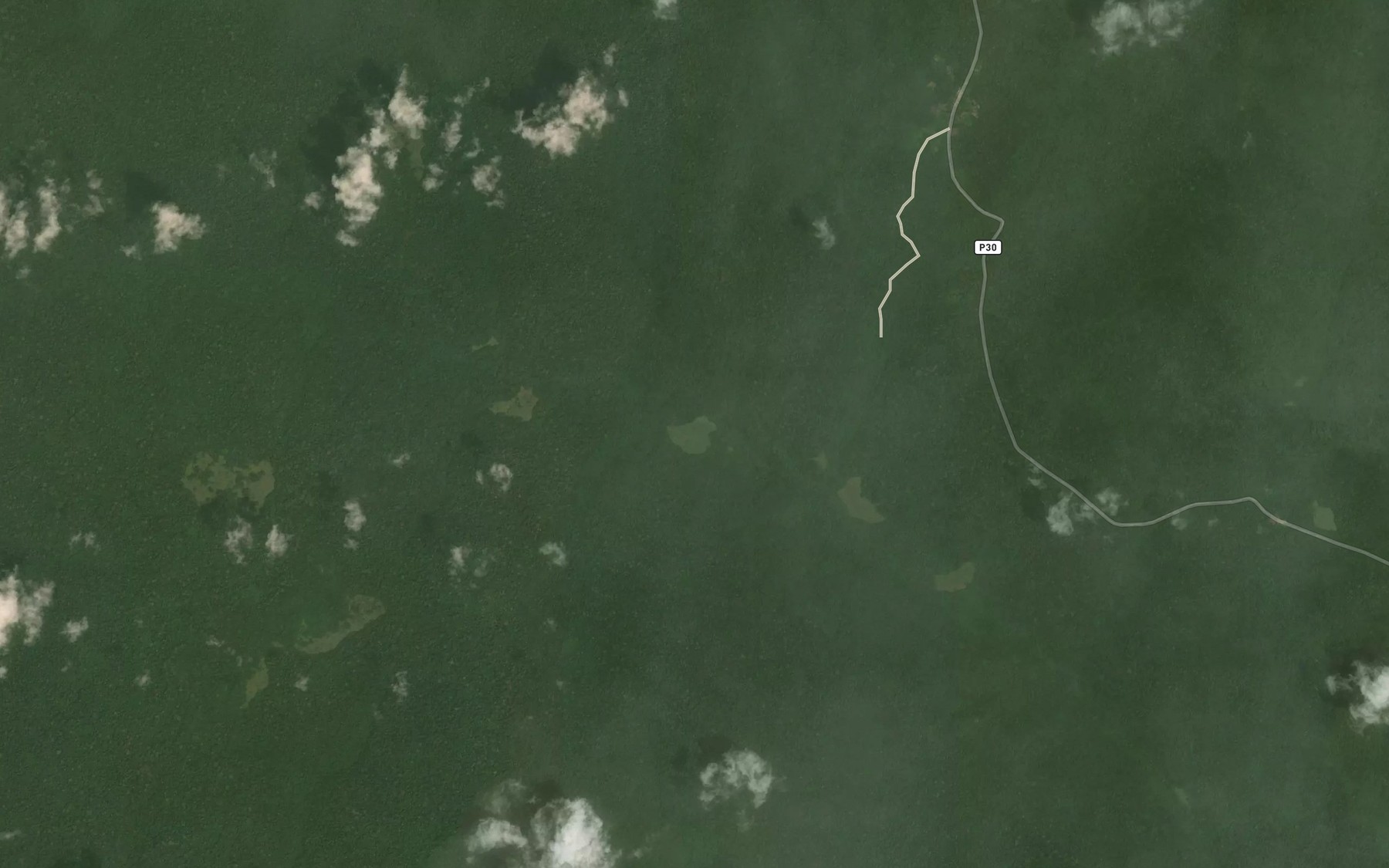 Satellite map of the Ayura