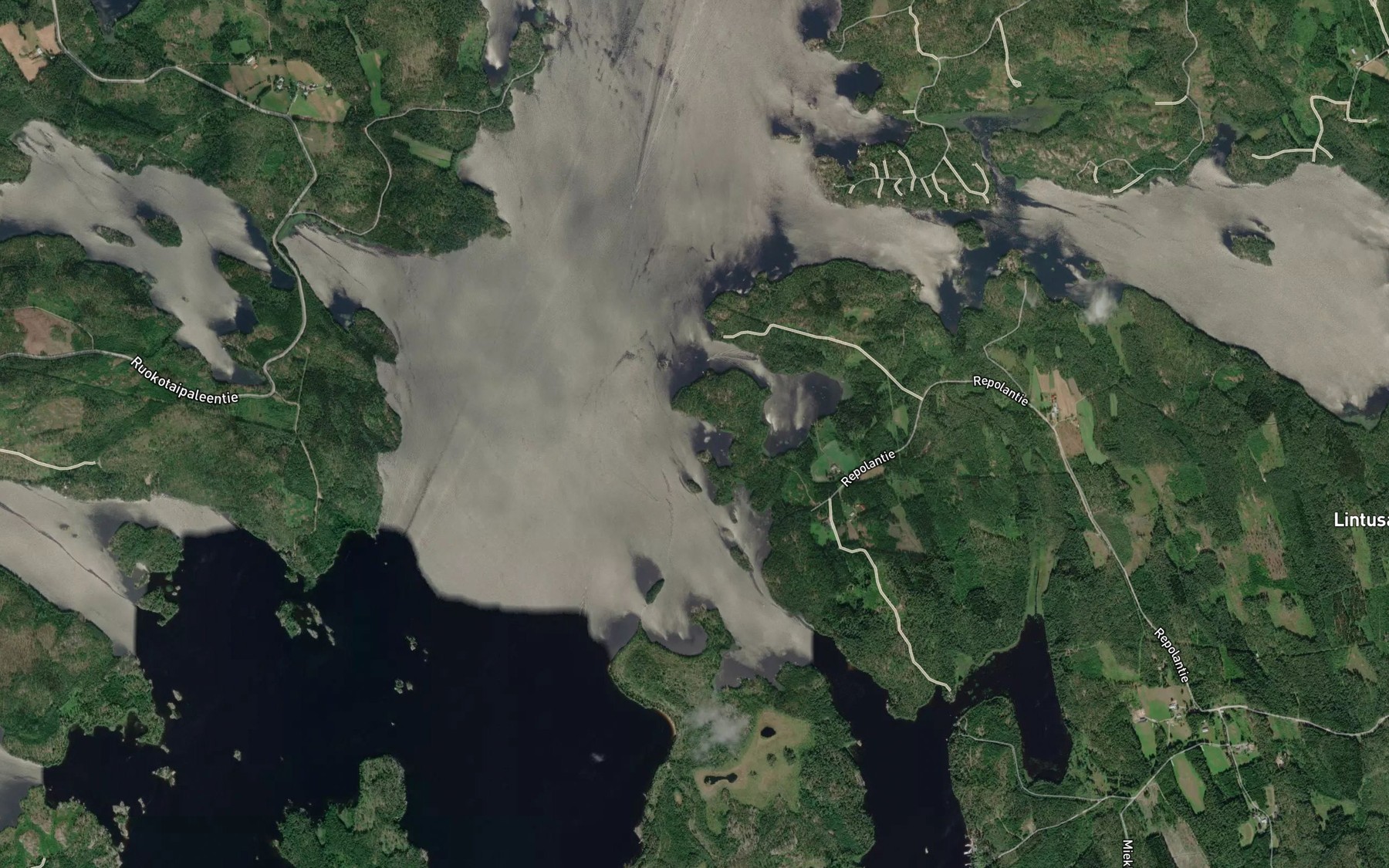 Satellite map of the Otapaanlahti