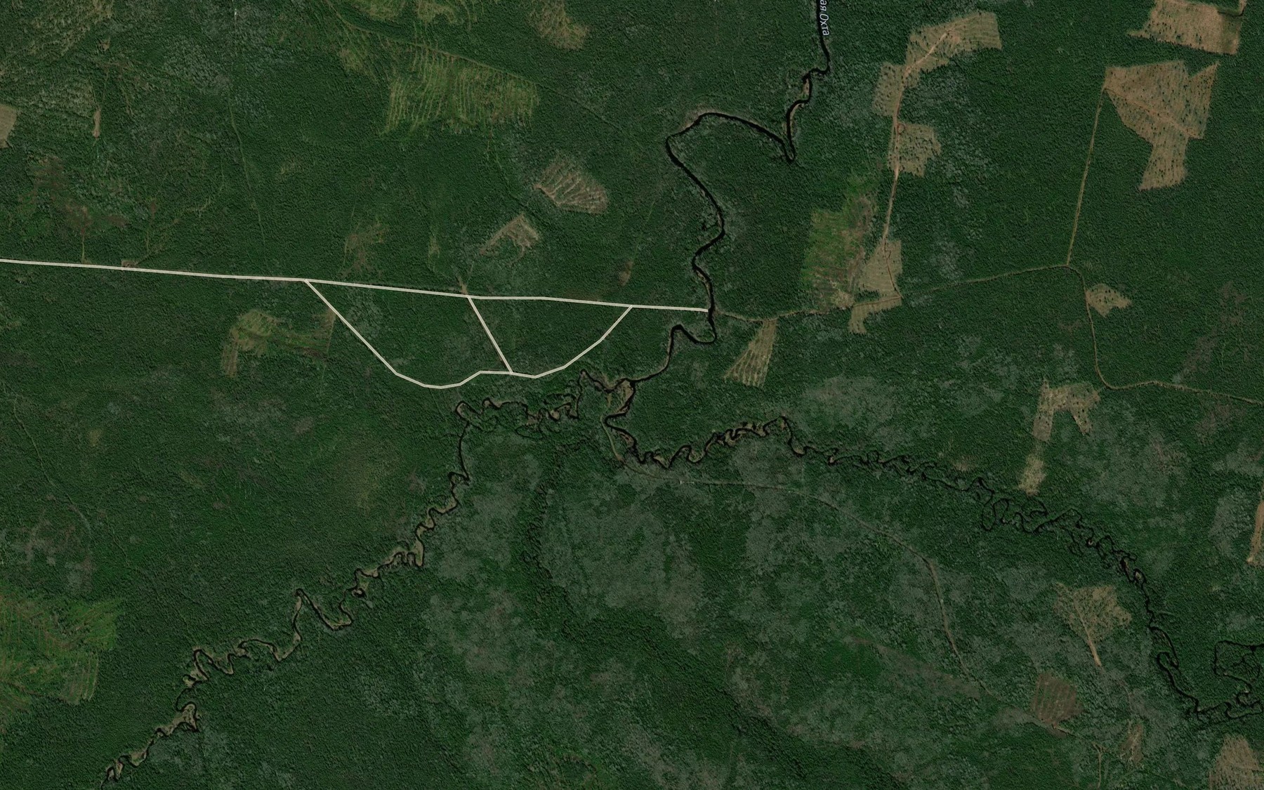 Satellite map of the Kort"yu