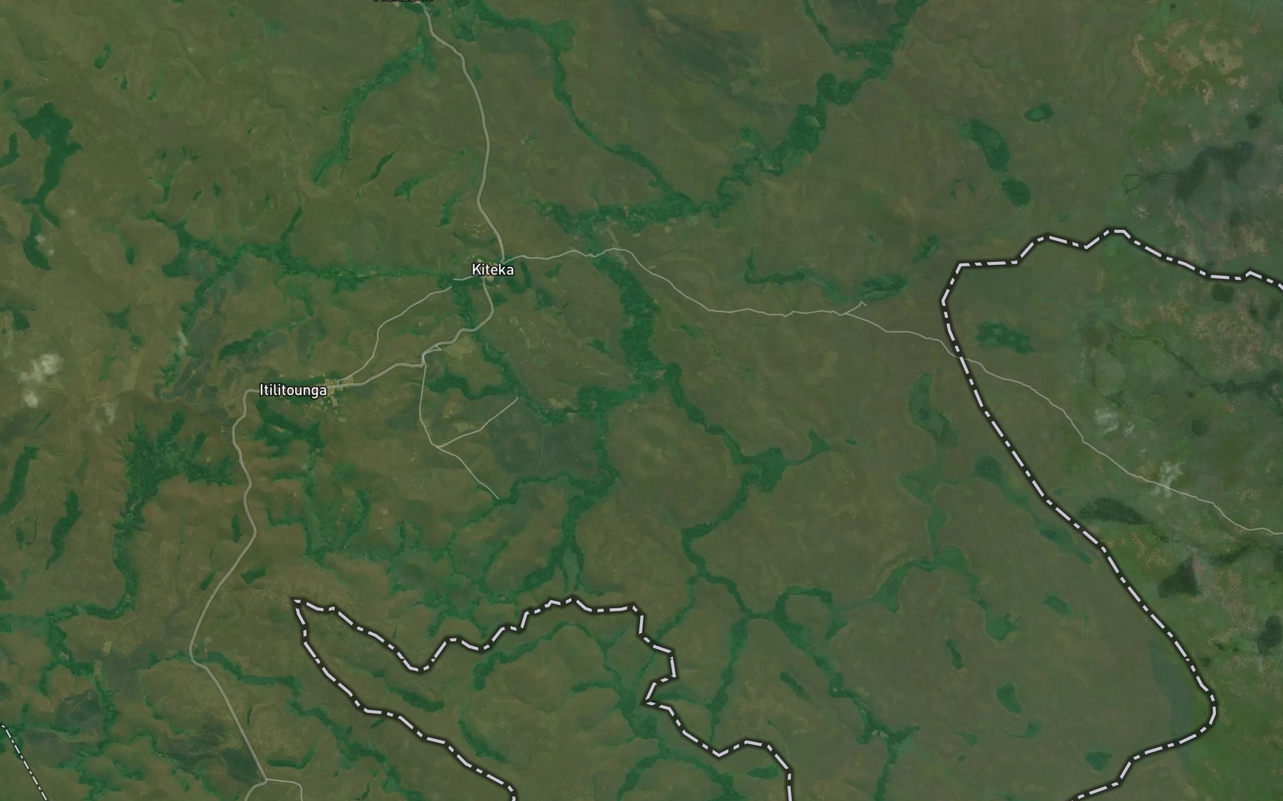 Satellite map of the Sembo