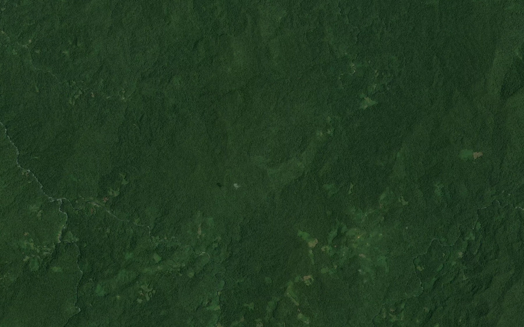 Satellite map of the Rio Cuembi