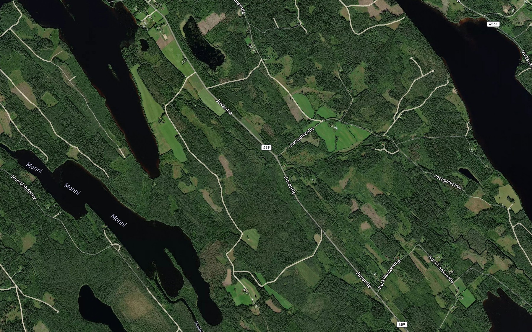 Satellite map of the Hepopuro