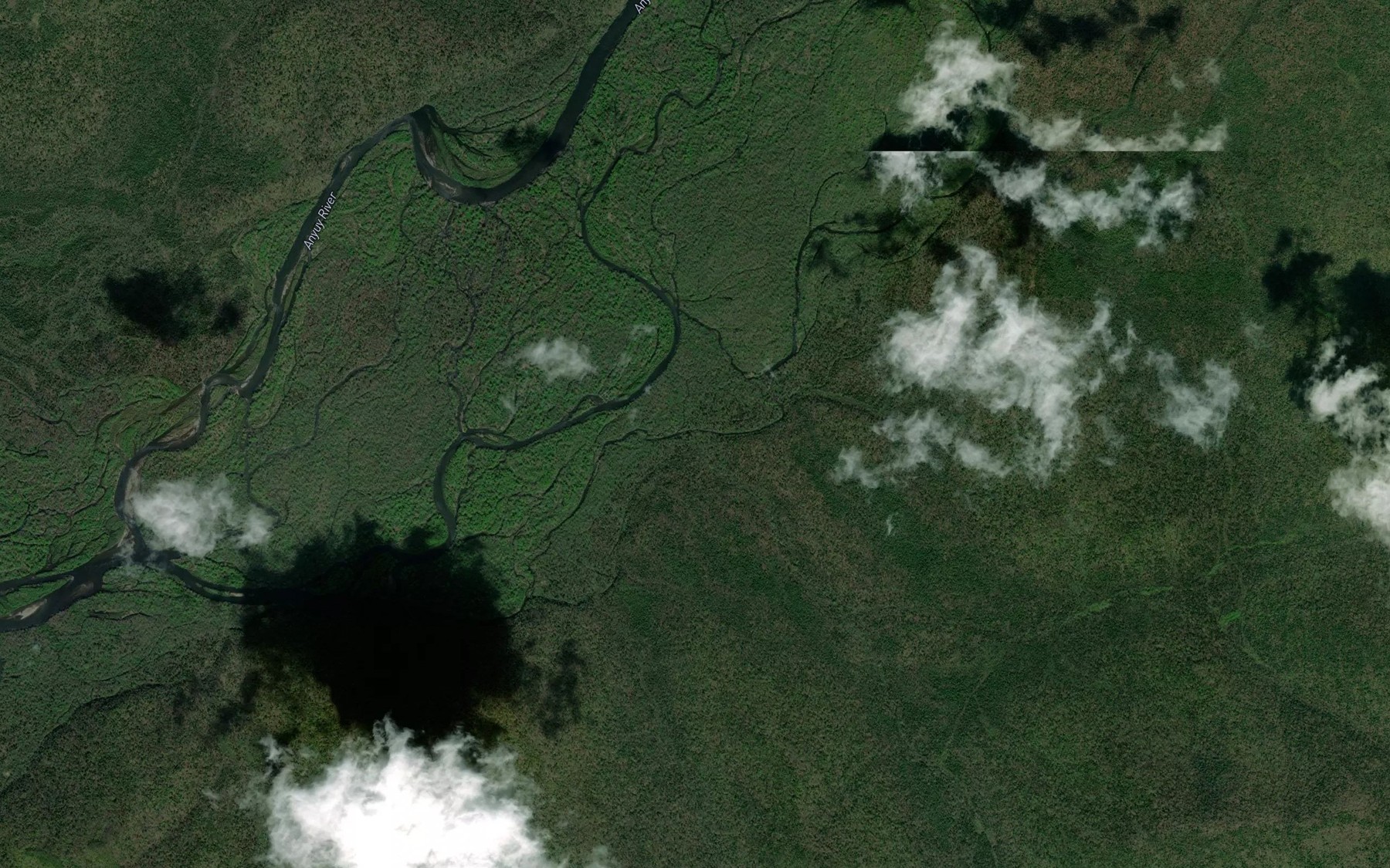 Satellite map of the Kay