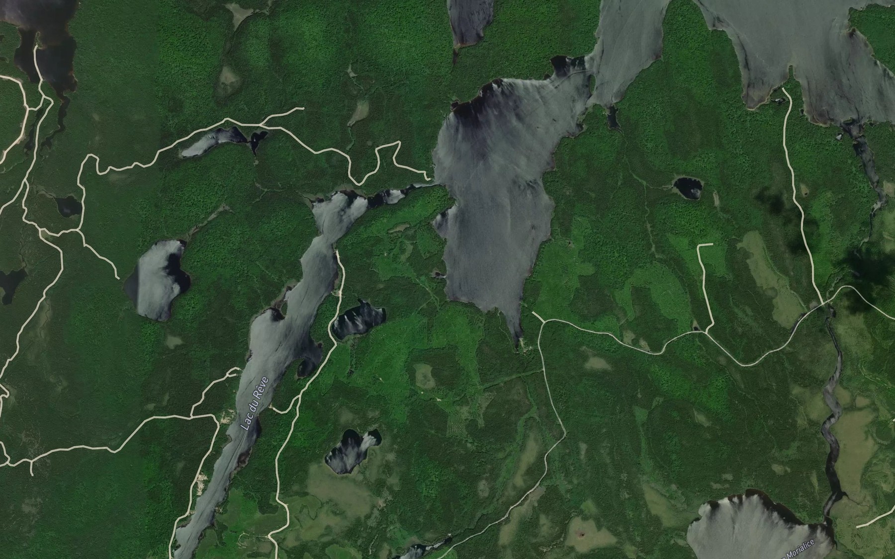 Satellite map of the Passe Opwaiacik