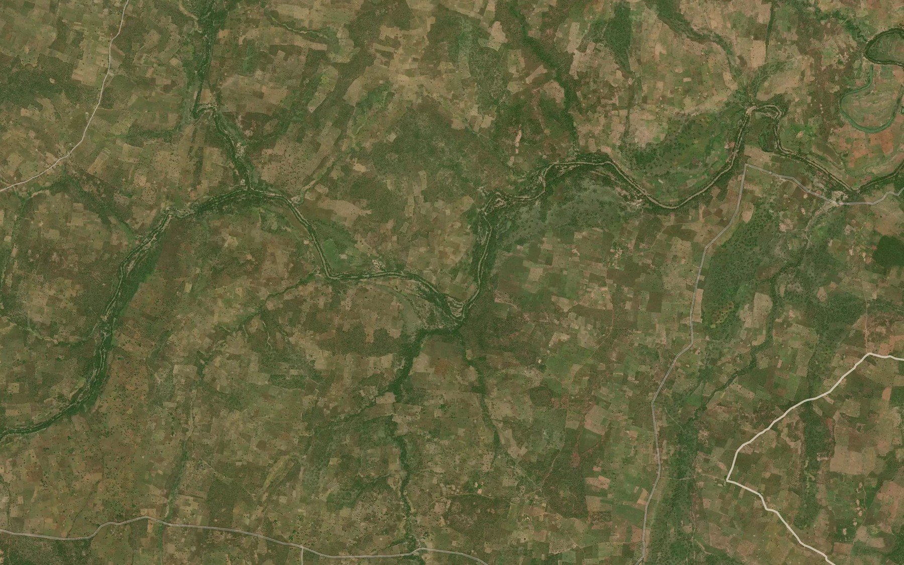 Satellite map of the Aniaku