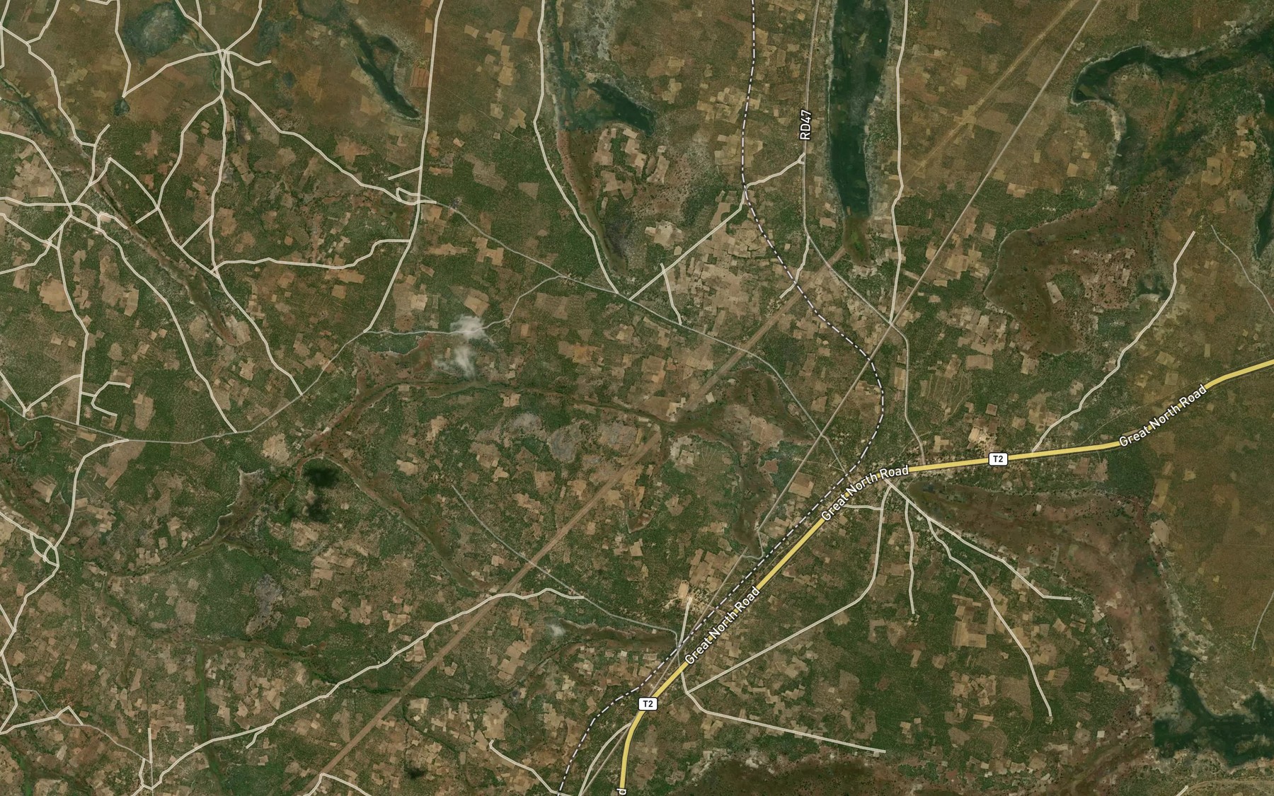 Satellite map of the Kanansu