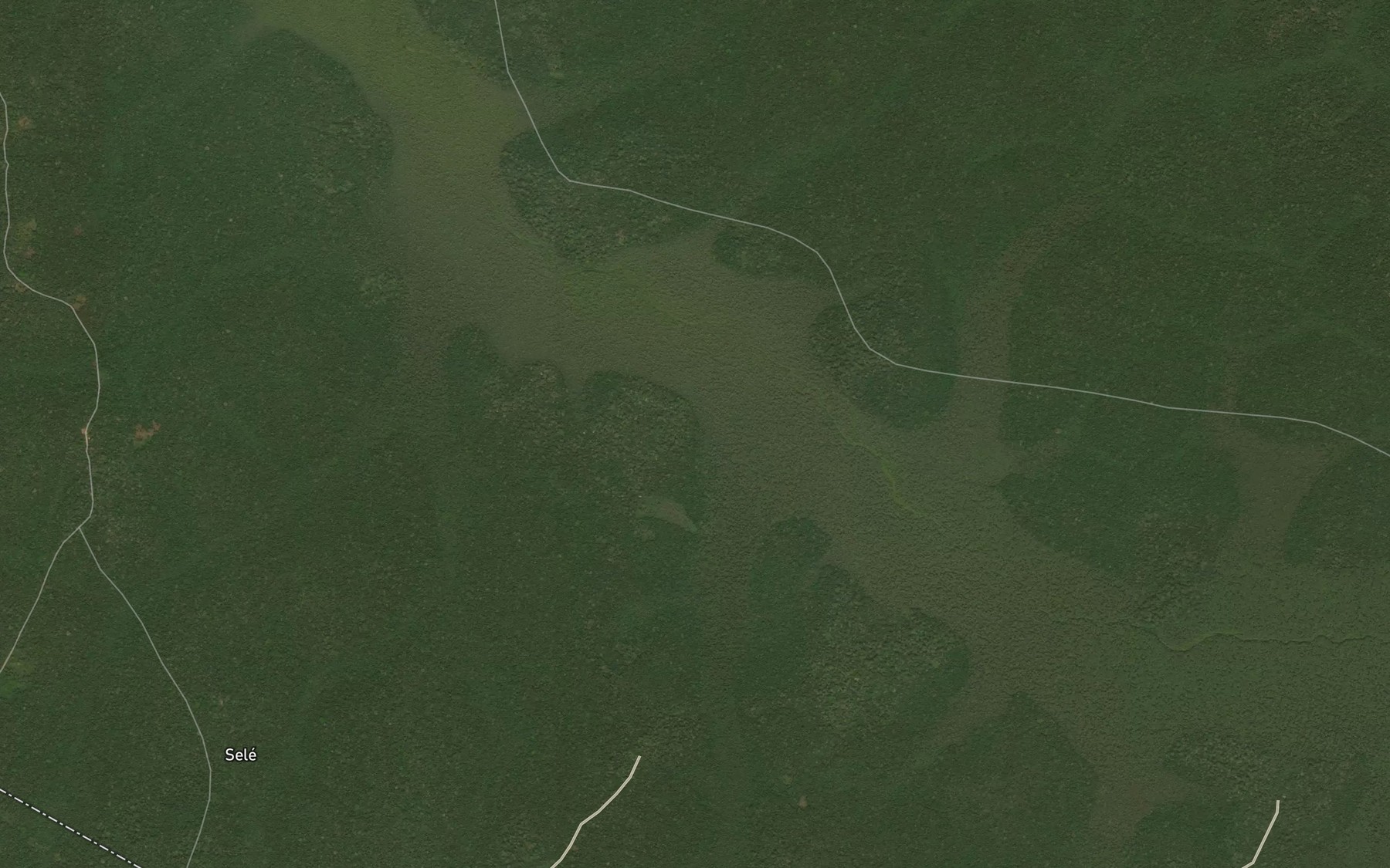 Satellite map of the Lel