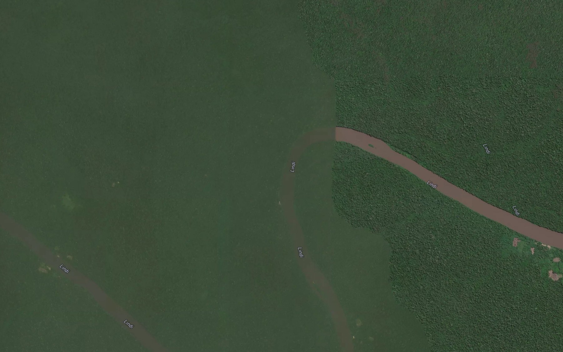 Satellite map of the Imka