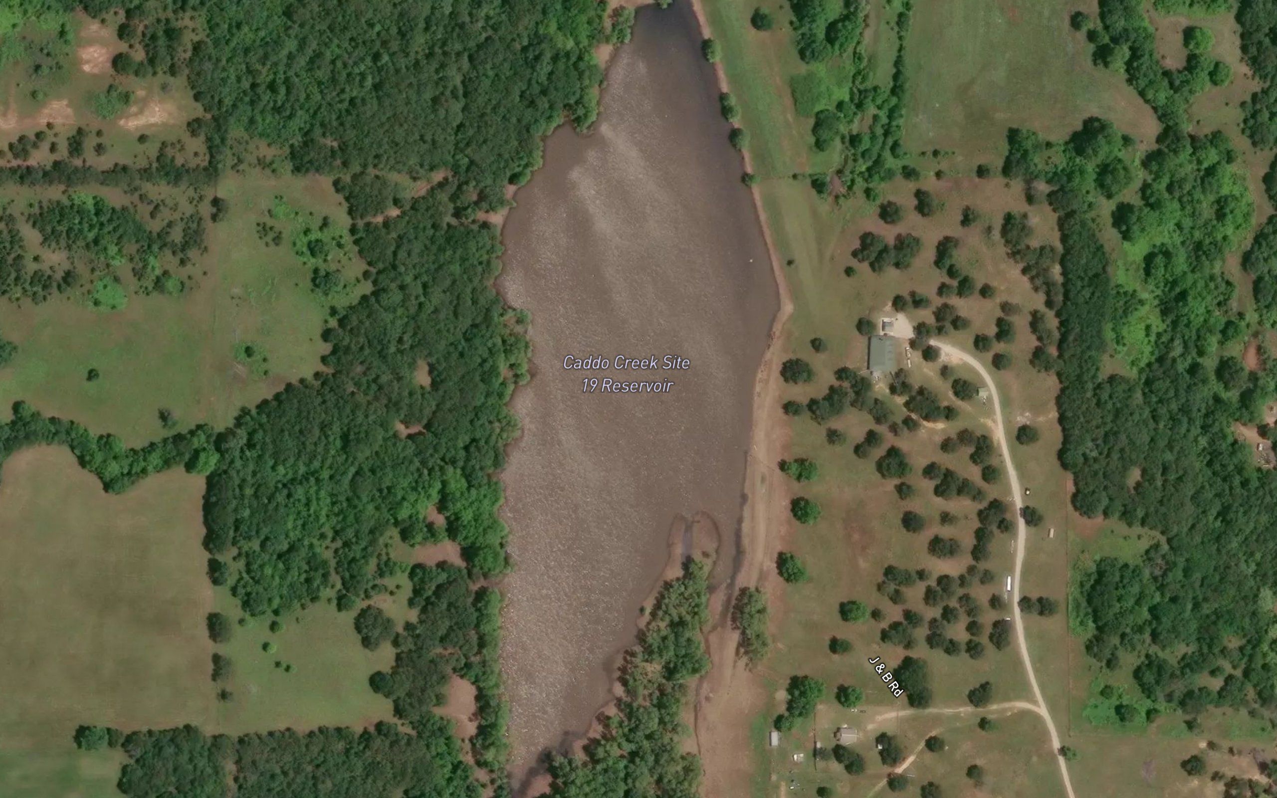 Caddo Creek Site 19 Reservoir