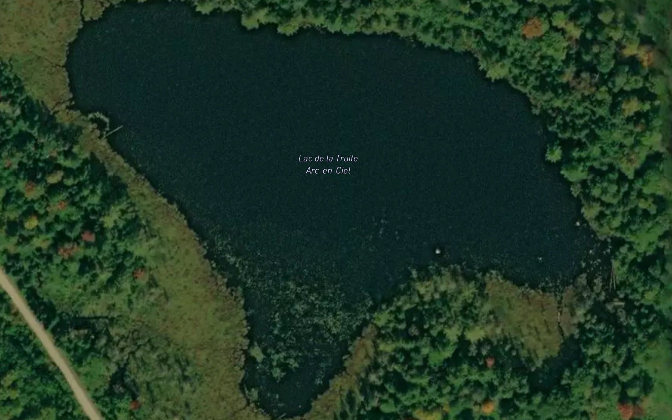 Lac de la Truite Arc-en-Ciel
