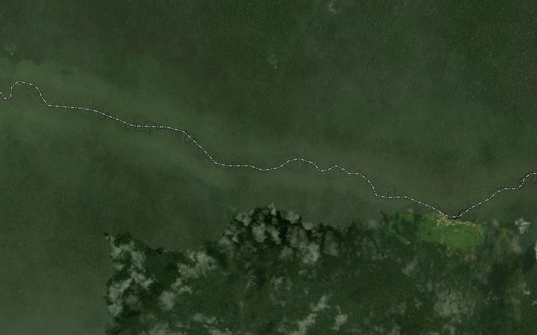 Satellite map of the Bitwa