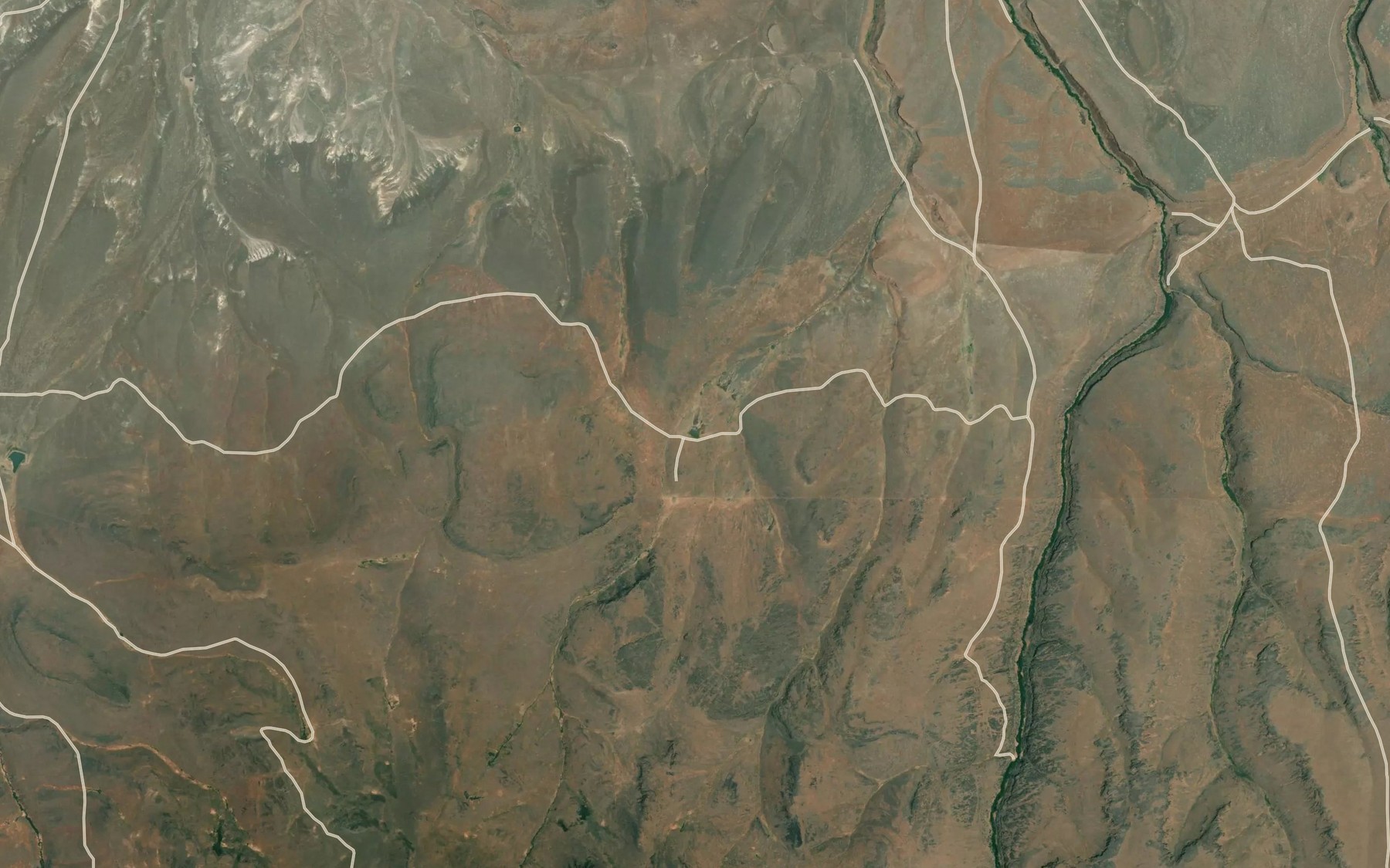 Satellite map of the Smith Spring
