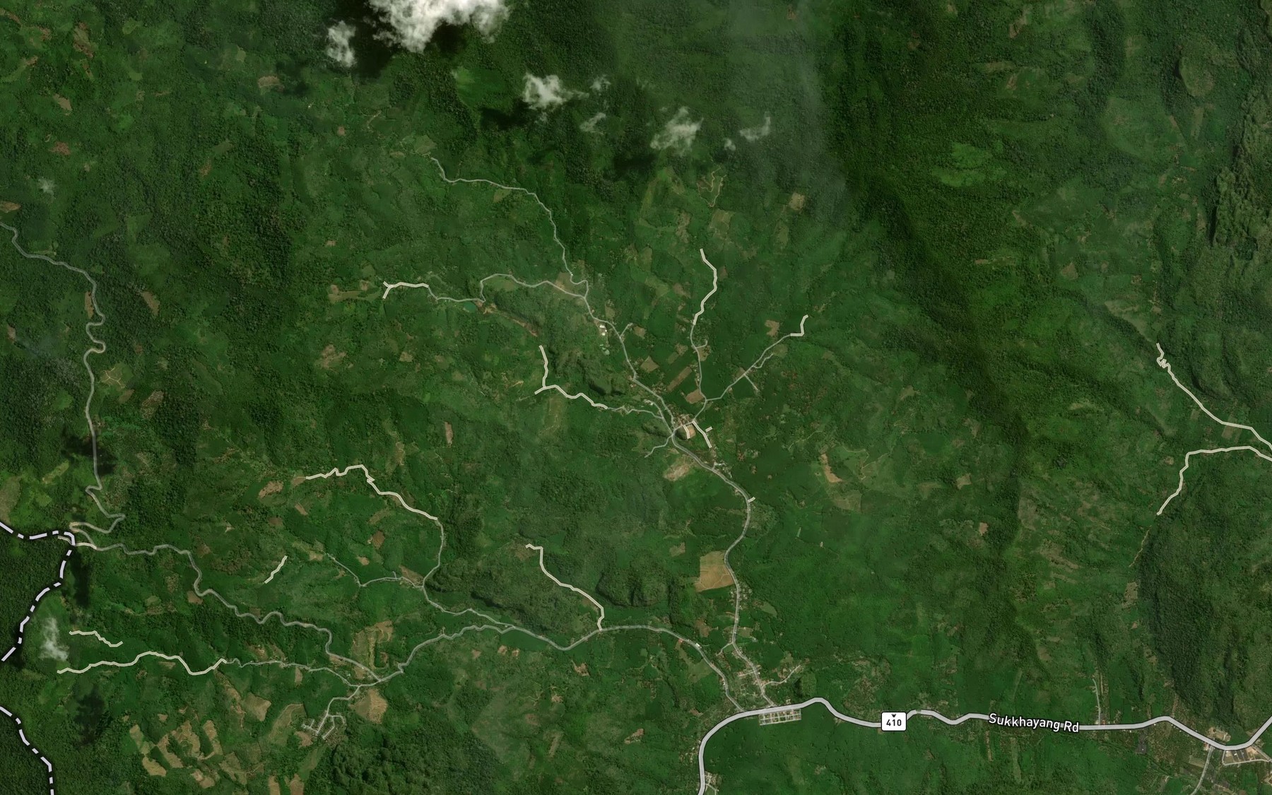 Satellite map of the Nong Ai Chuk