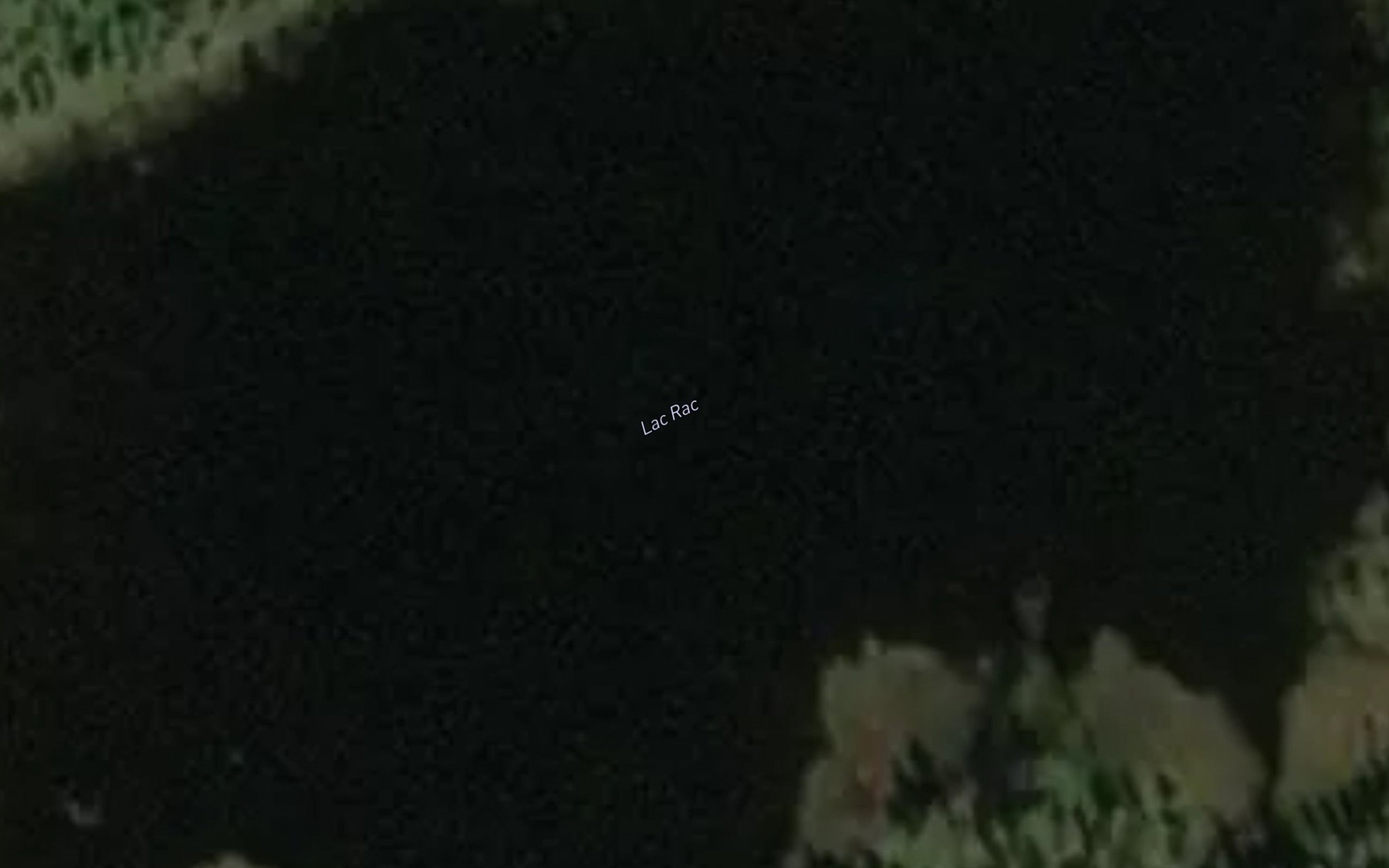 Satellite map of the Lac Rac
