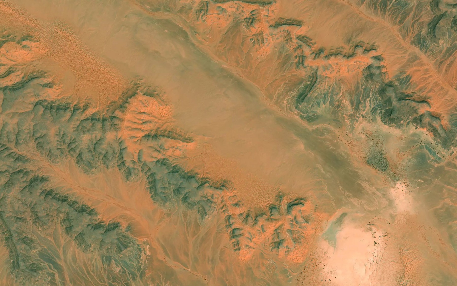 Satellite map of the Dekhal Smaine