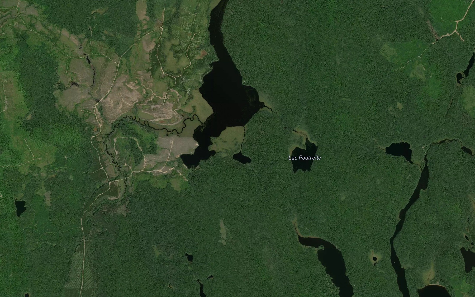 Satellite map of the Confluent Tcimiteke