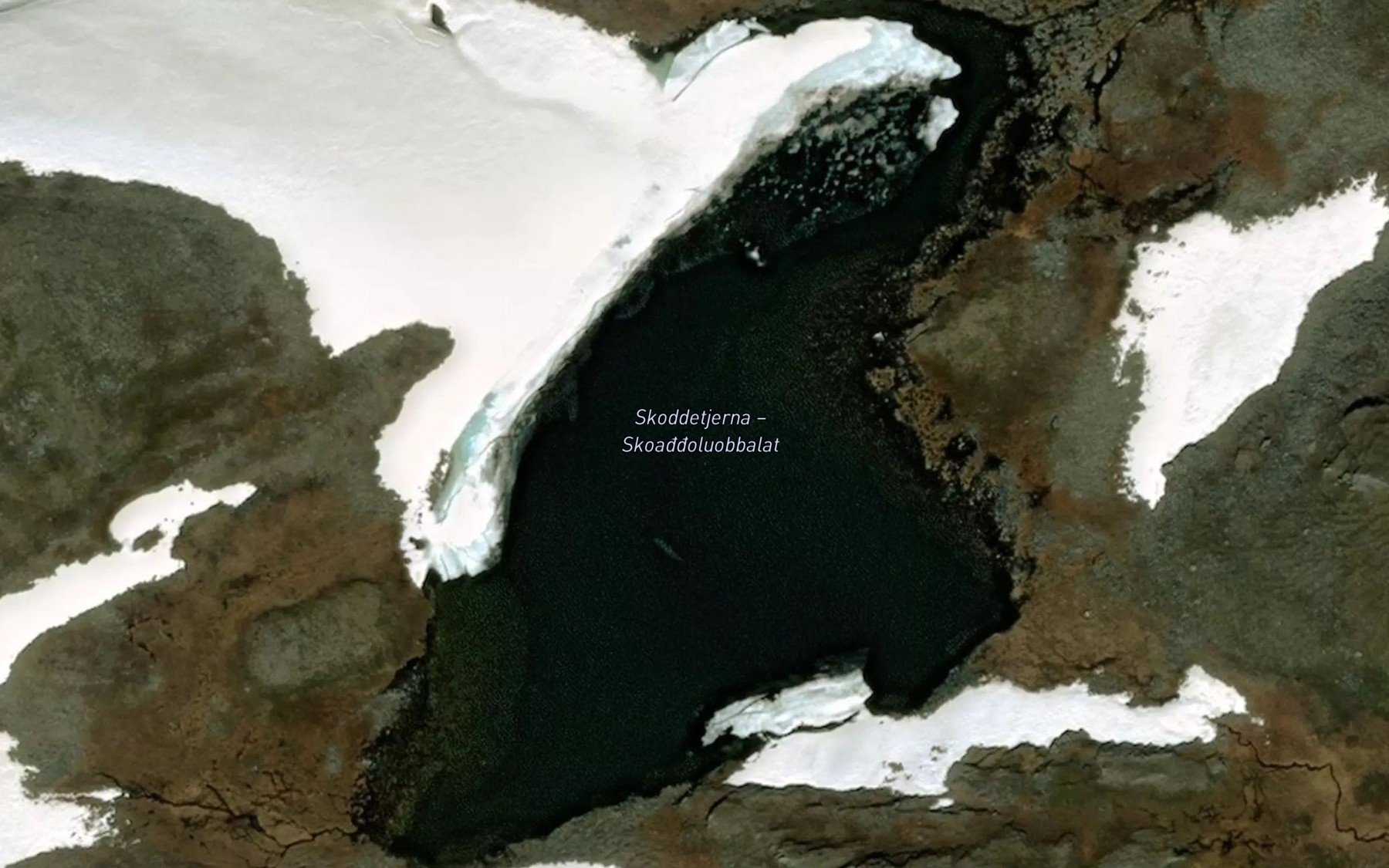 Satellite map of the Skoagguluobbalat