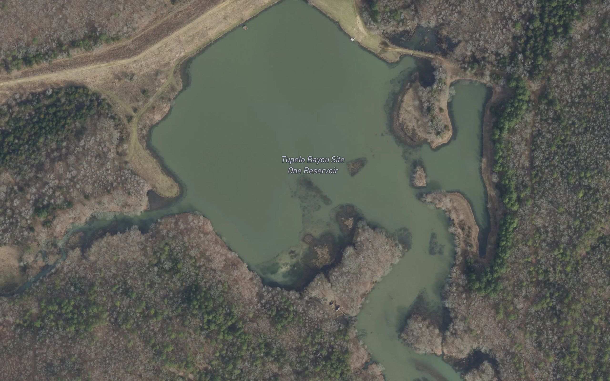 Tupelo Bayou Site One Reservoir