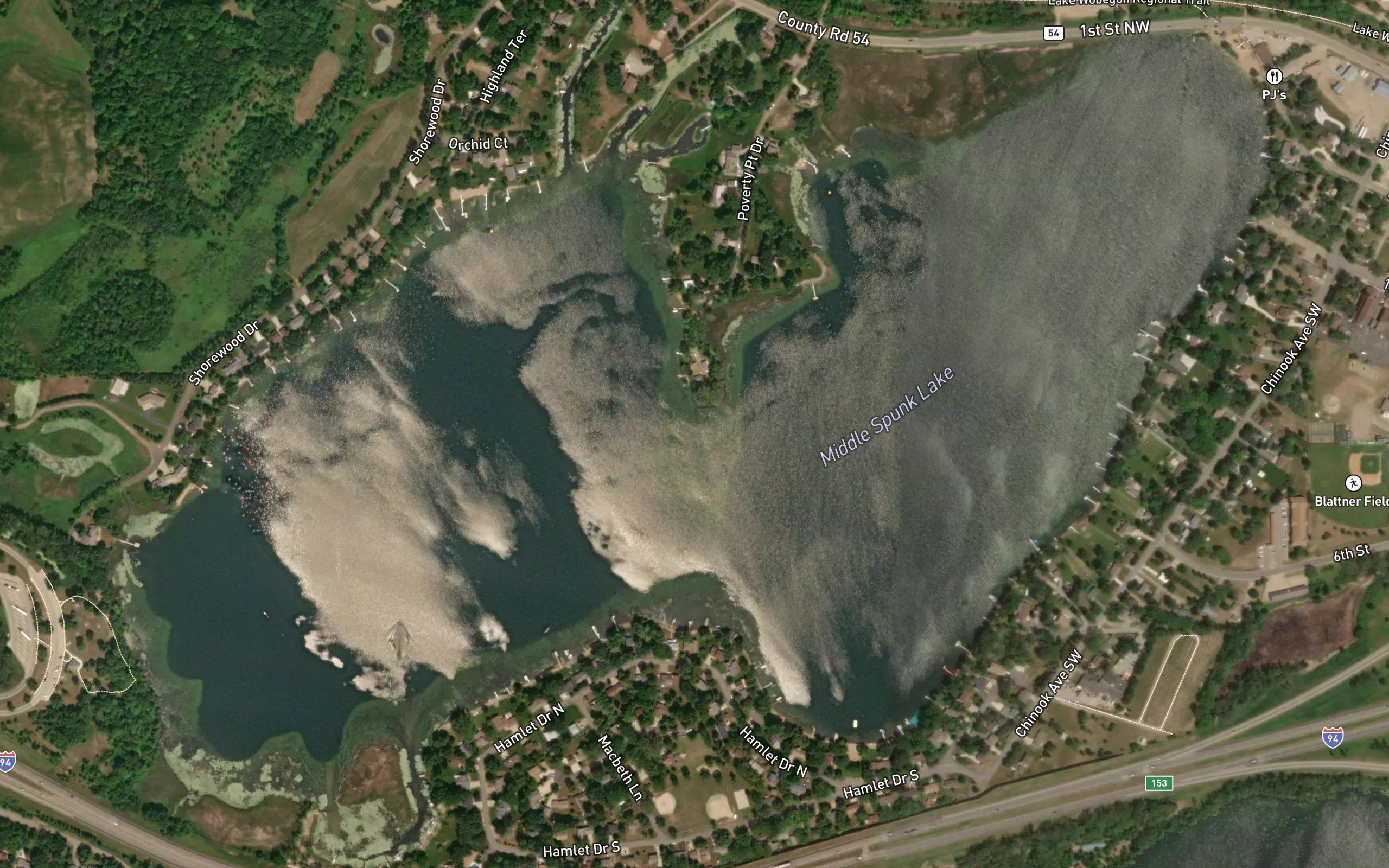 Middle Spunk Lake