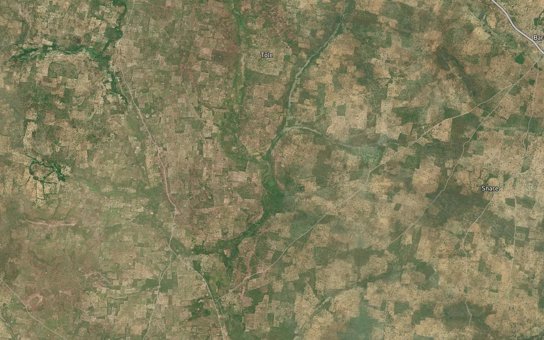 Satellite map of the Tole