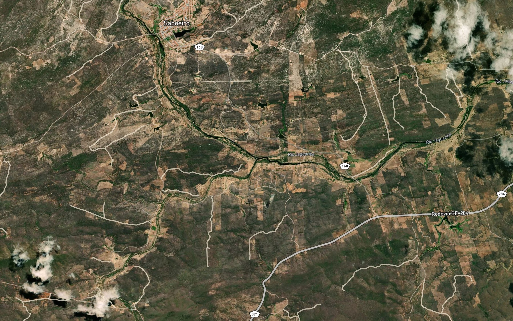 Satellite map of the Riacho Conceicao