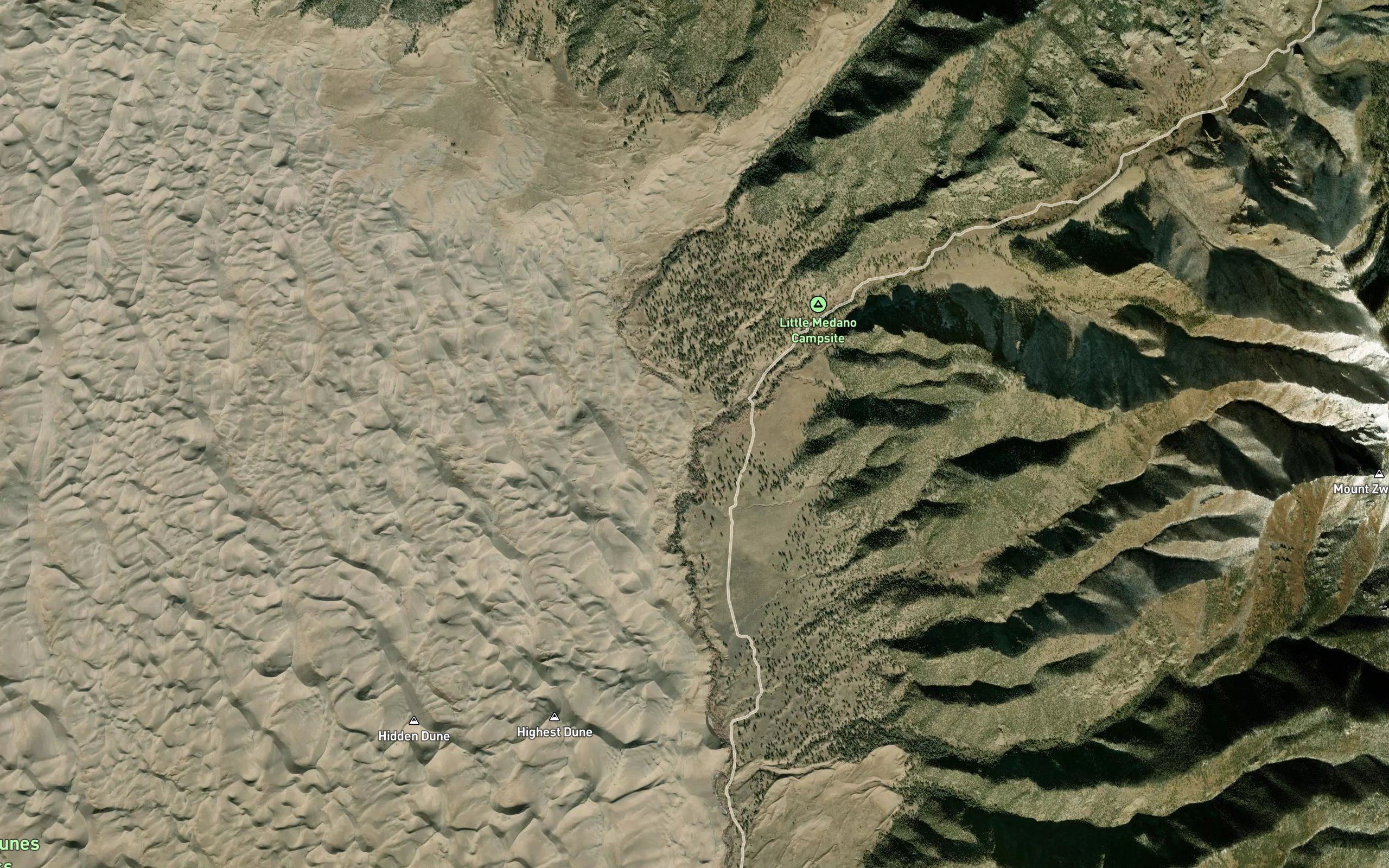 Little Medano Creek