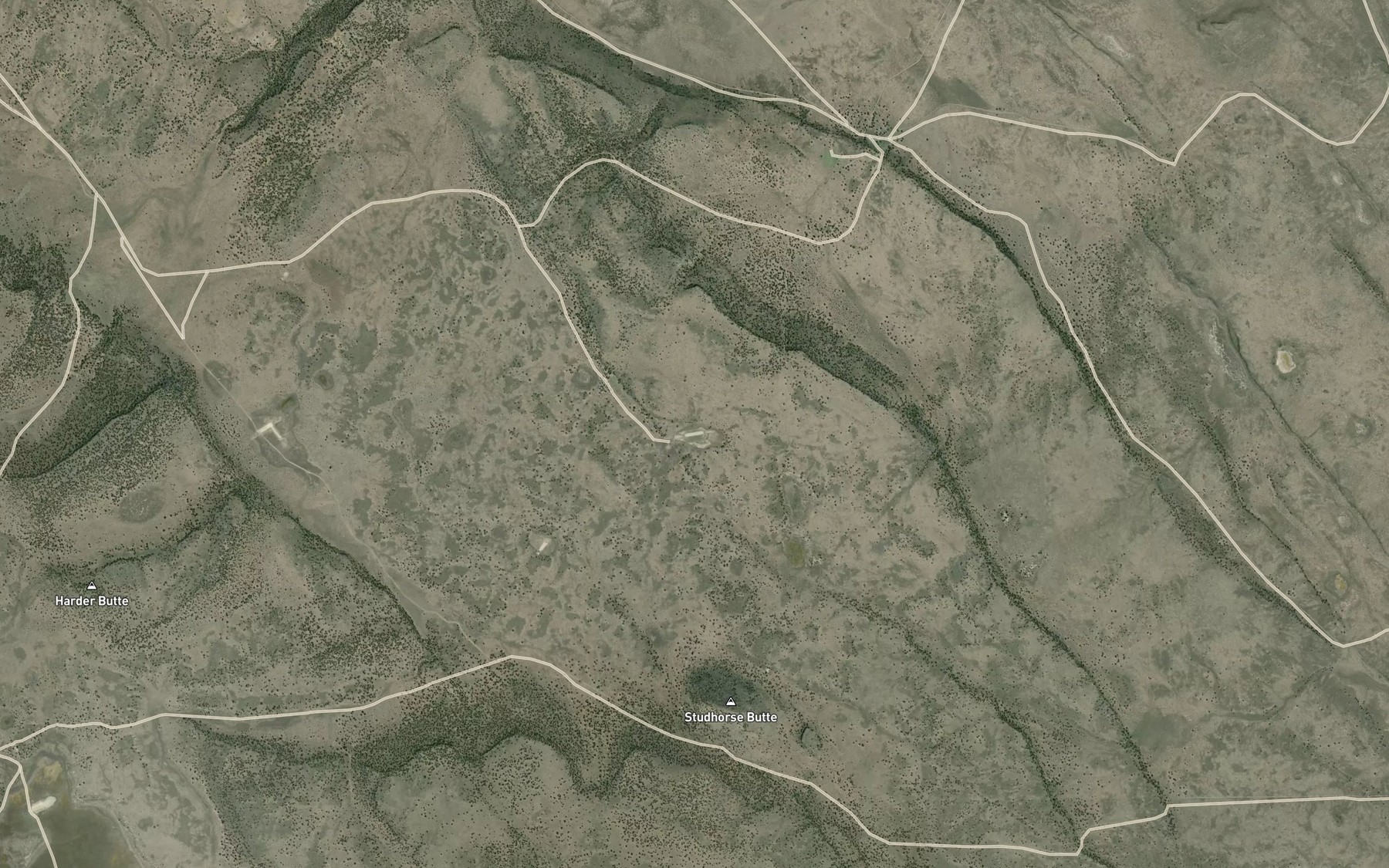 Satellite map of the Studhorse Waterhole