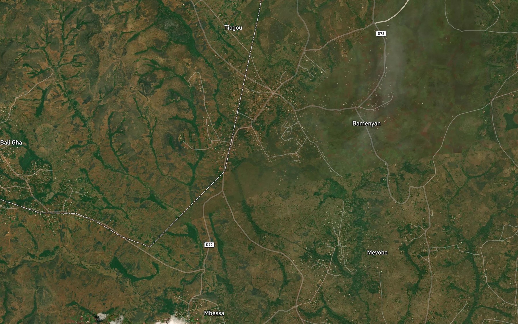 Satellite map of the Nki-Nilfo