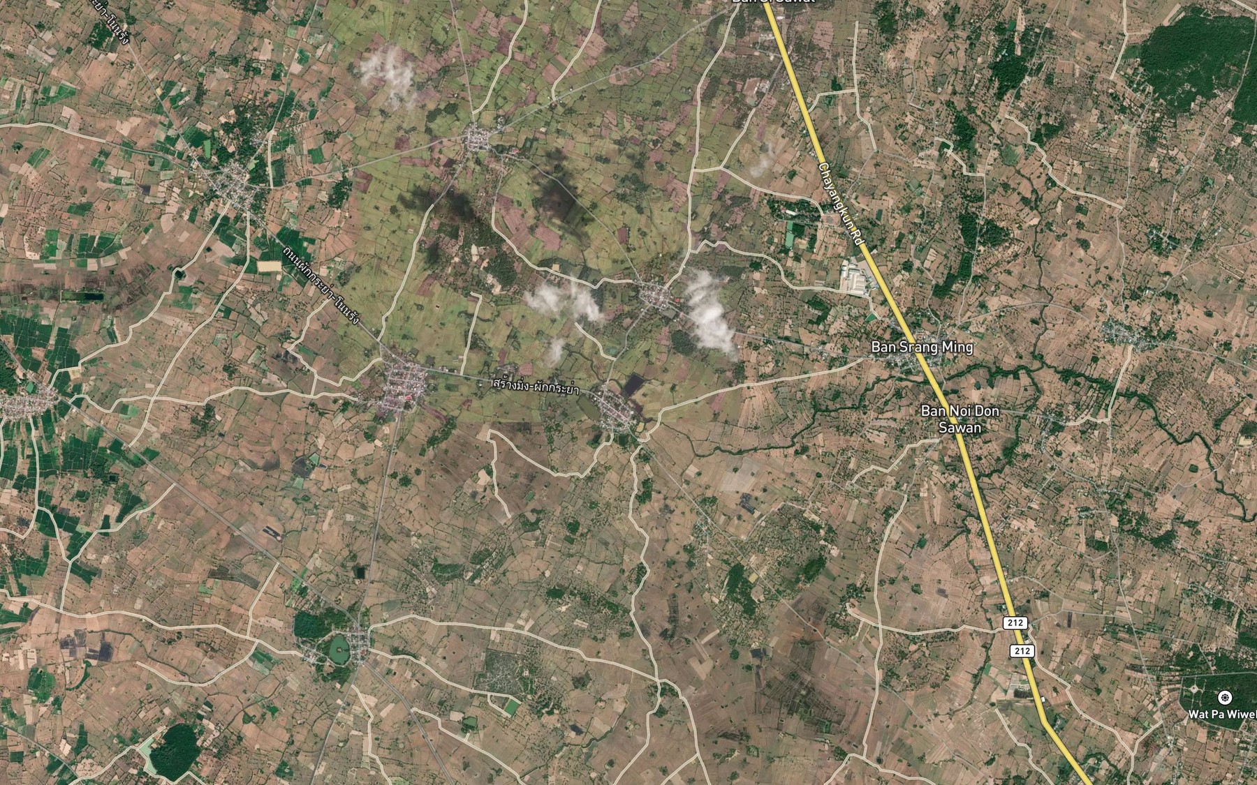 Satellite map of the Ang Kep Nam Nong Bo