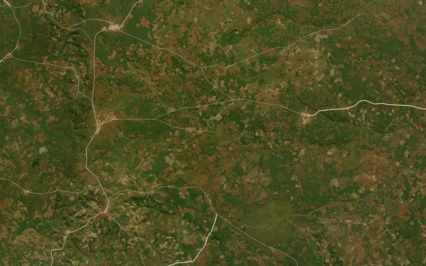 Satellite map of the Cavindjango