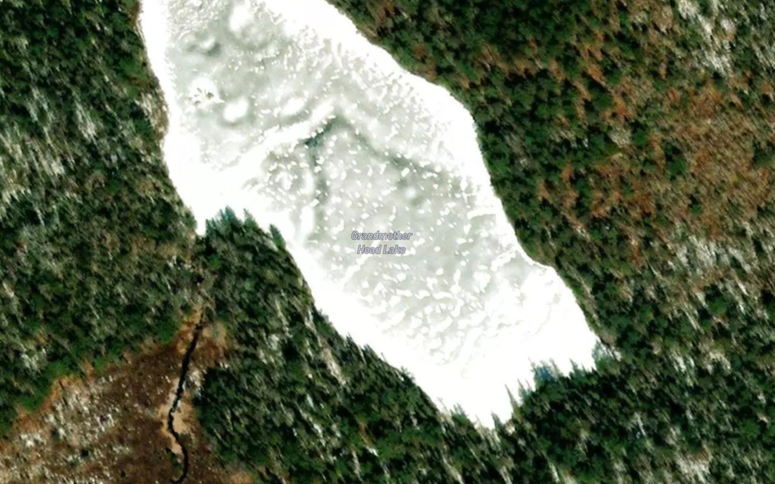 Grandmother Head Lake