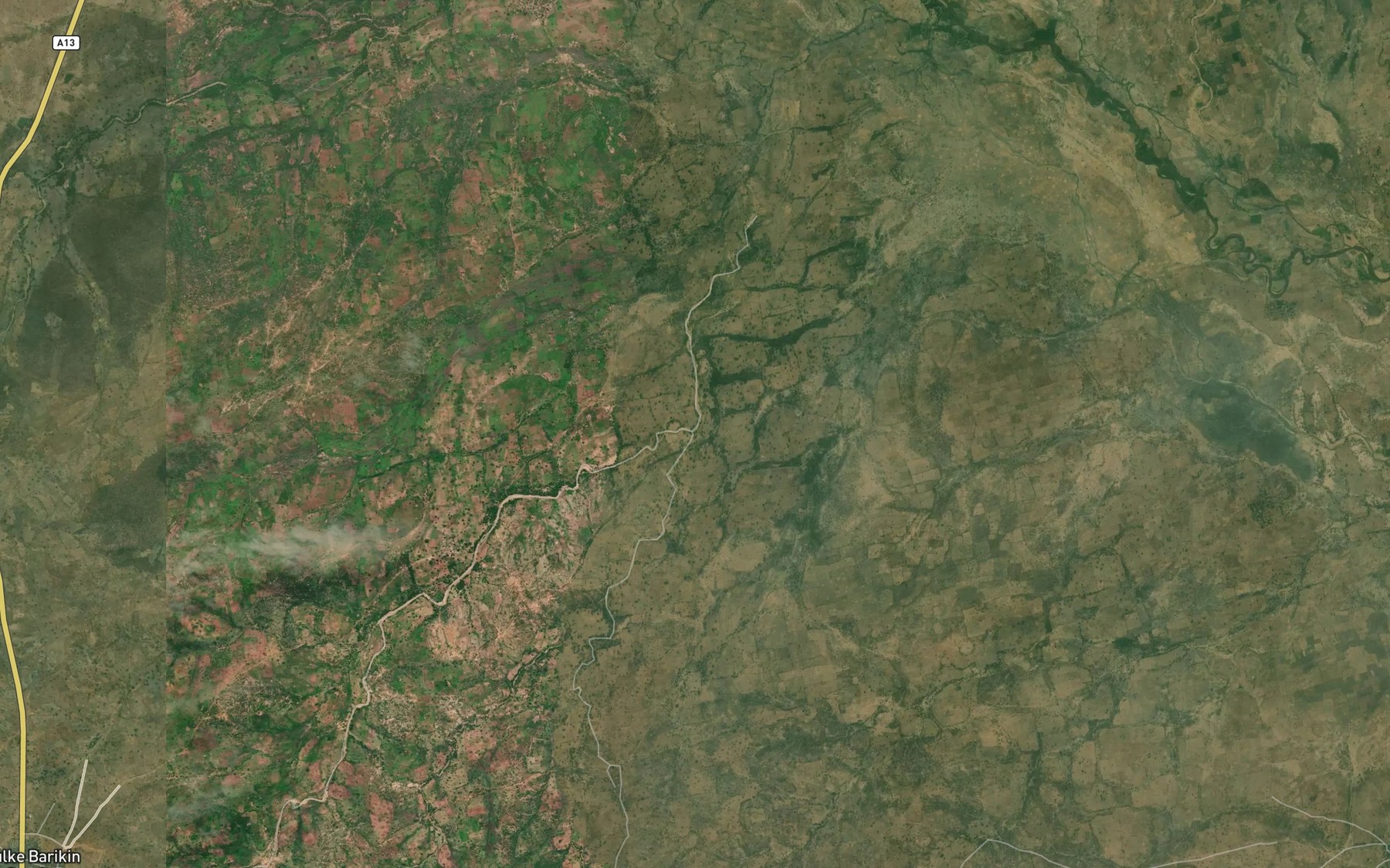 Satellite map of the MayelGaudel