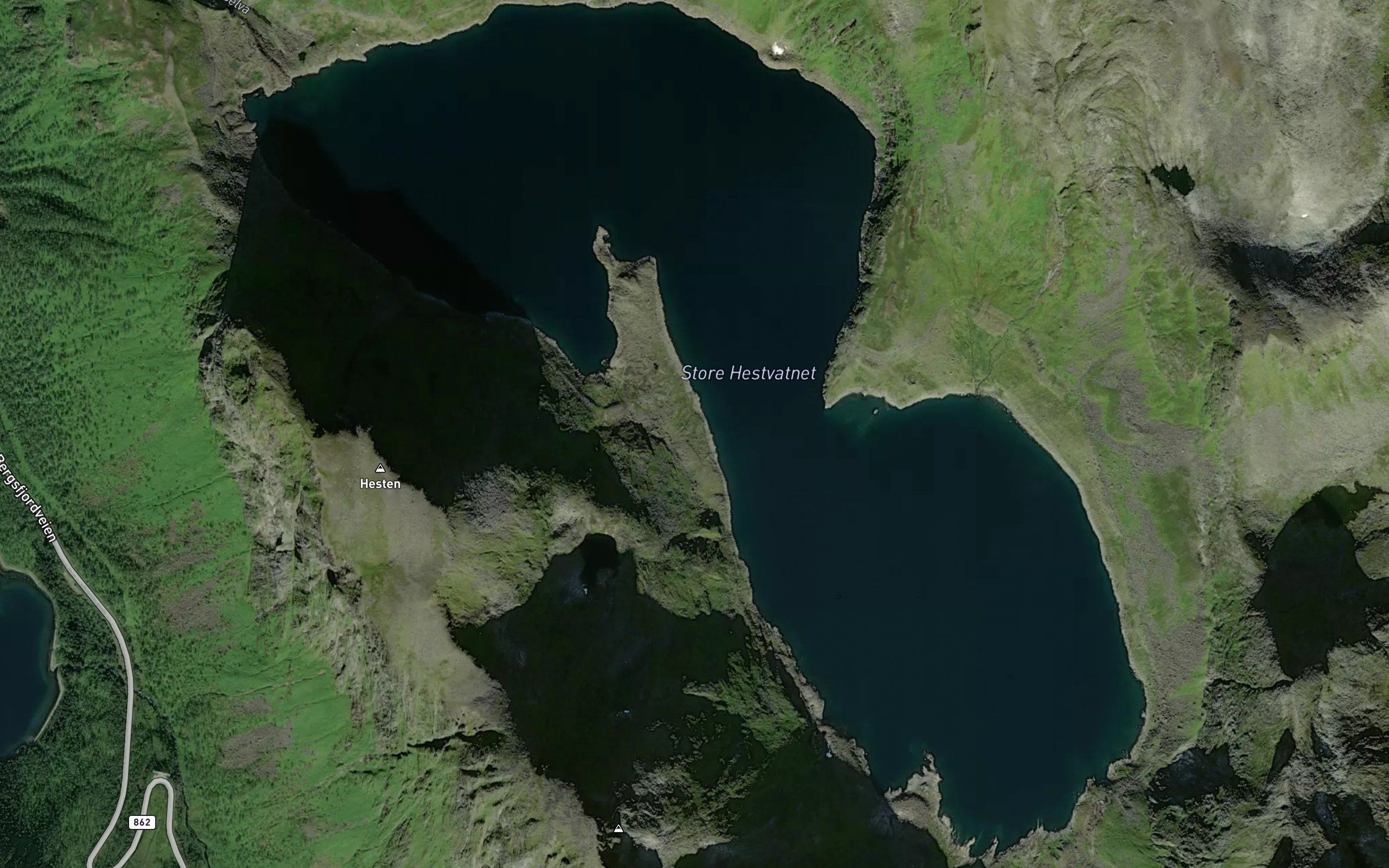 Hestvatnet,store