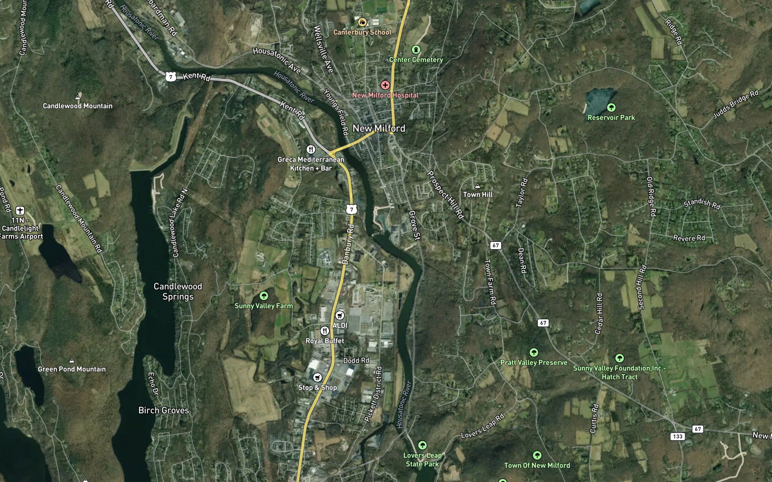 Housatonic River Reservoir