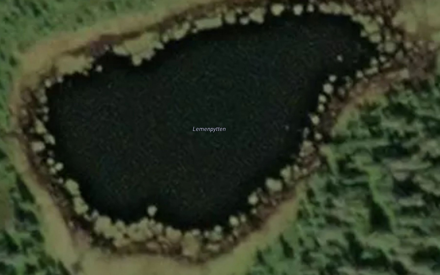 Satellite map of the Lemenpytten