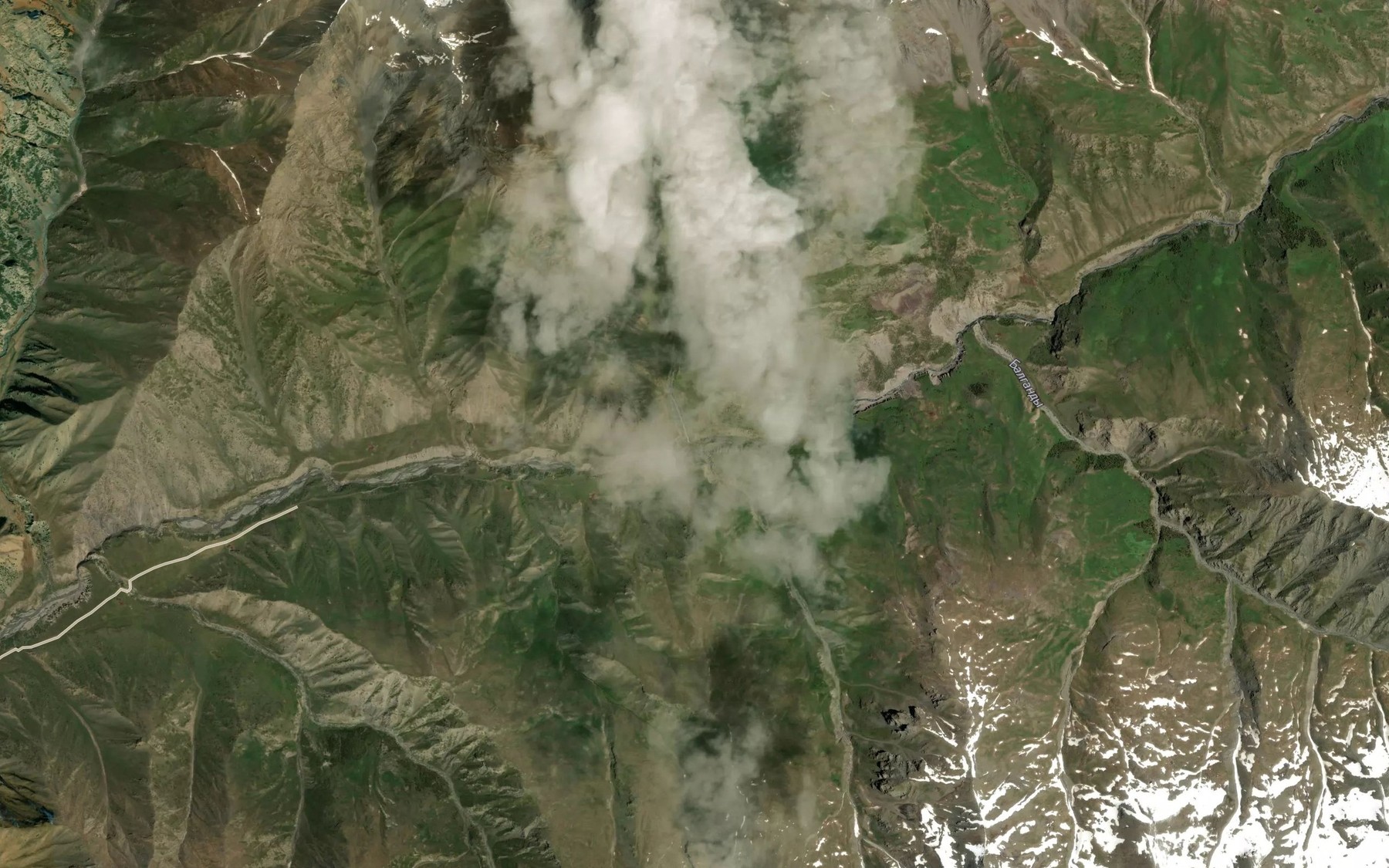 Satellite map of the Chokorak