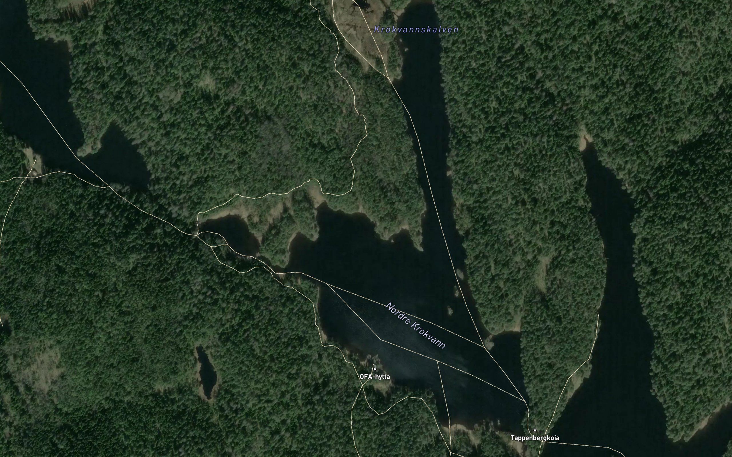 Krokvatnet,nordre