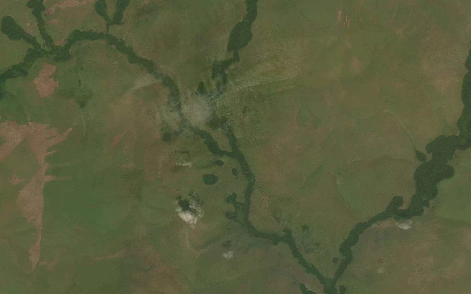 Satellite map of the Mpouanga Boutala