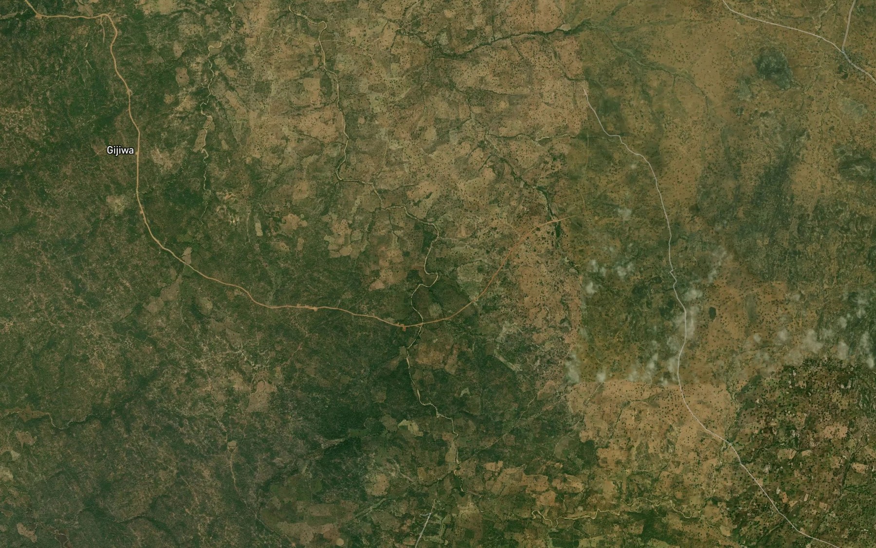 Satellite map of the River Wieko