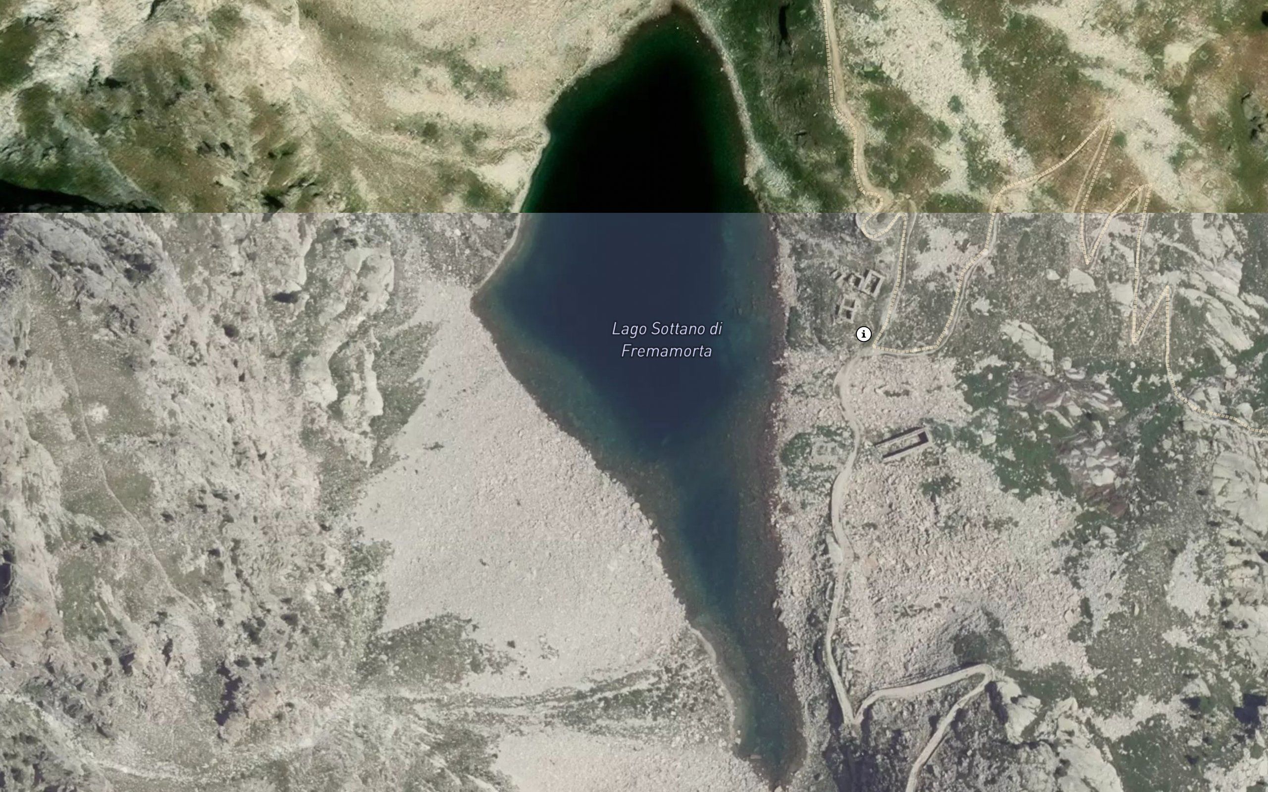 Lago Sottano di Fremamorta