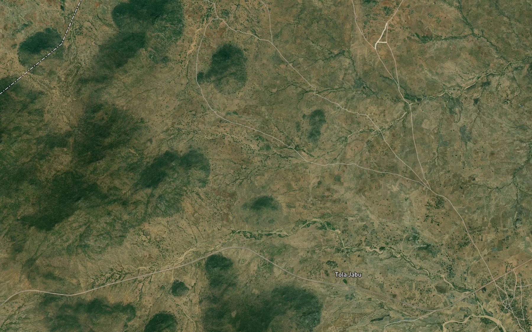Satellite map of the River Kuba