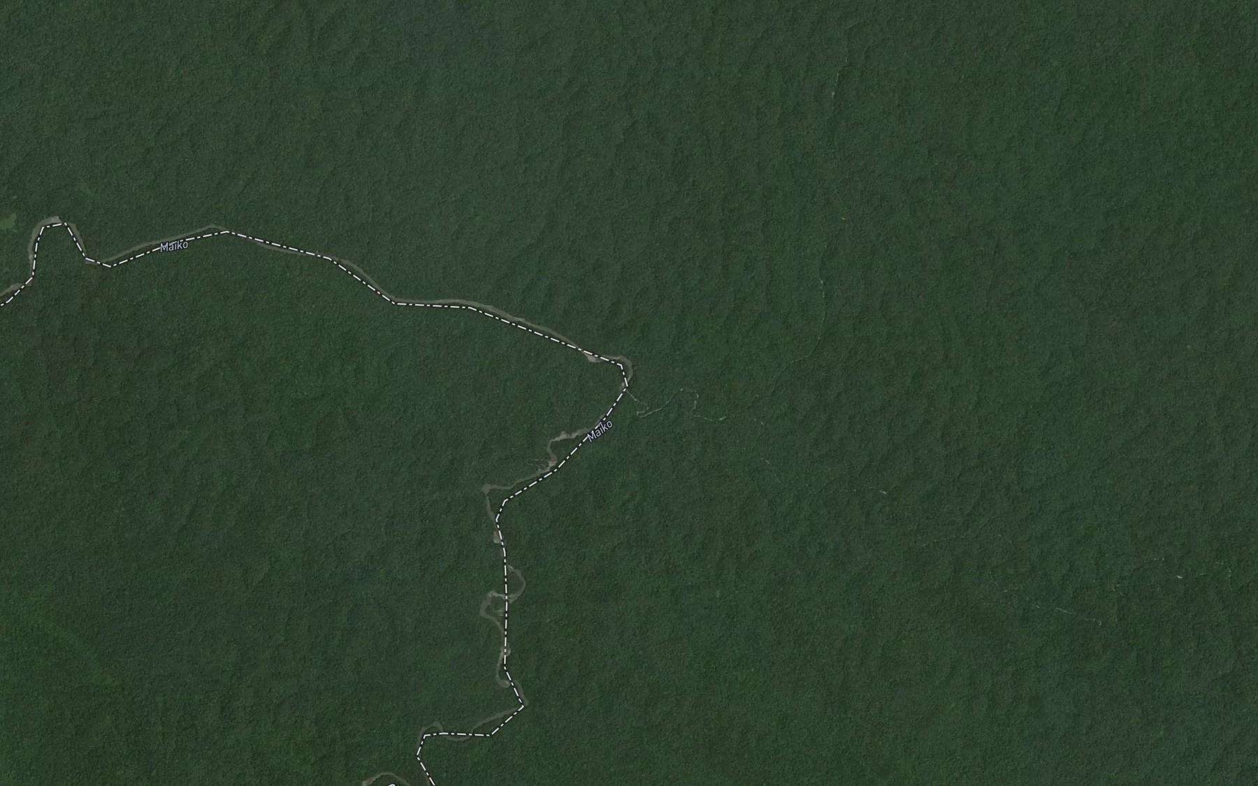 Satellite map of the Okonia