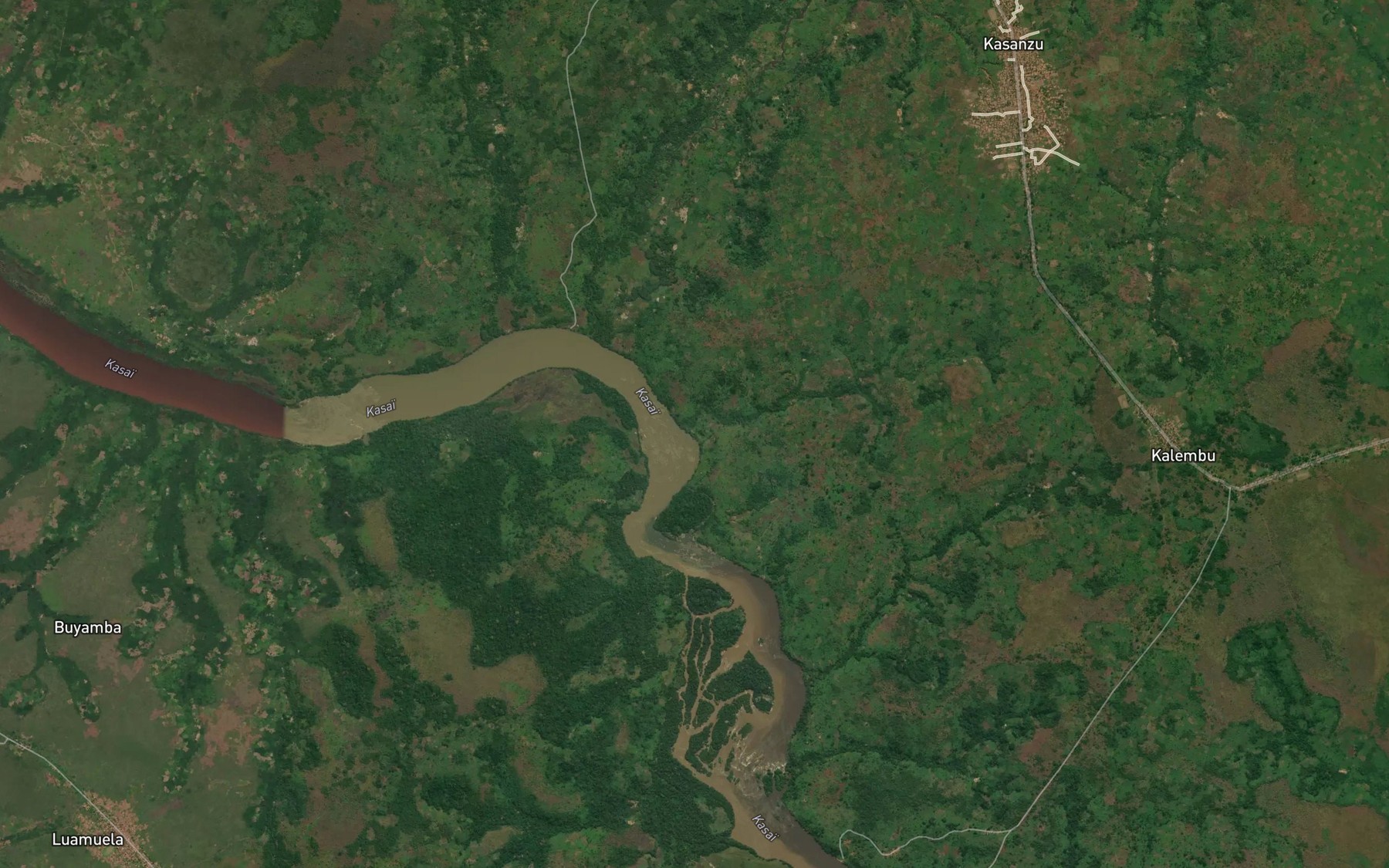 Satellite map of the Nioka