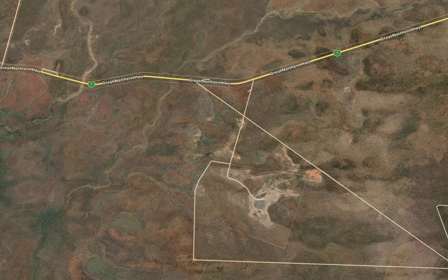 Satellite map of the Lake Campion