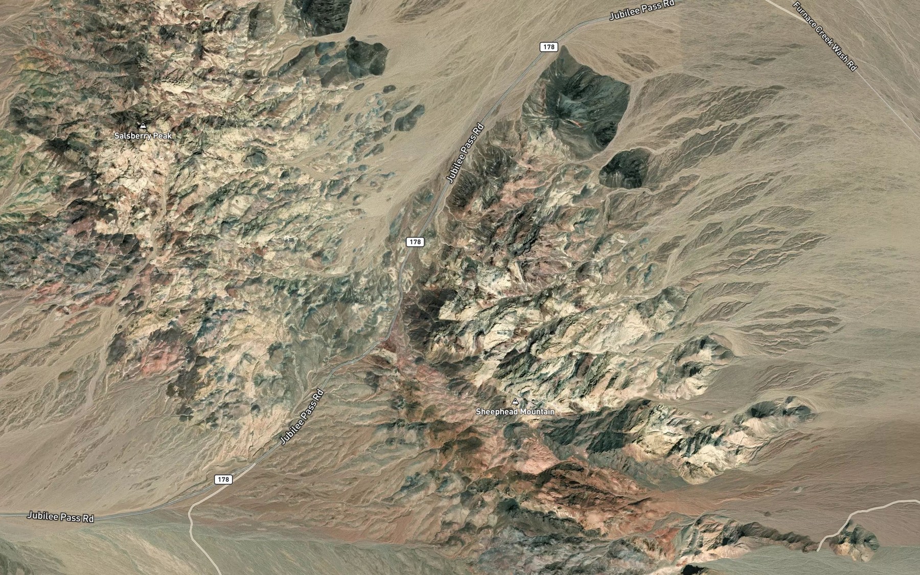 Satellite map of the Salsberry Spring